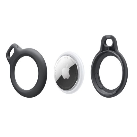 Etui Tech-Protect Rough na Apple AirTag z kółkiem - czarne Etui Tech-Protect Rough na Apple AirTag z kółkiem - czarne