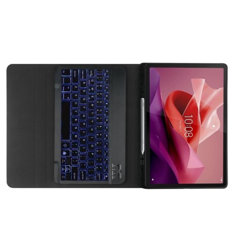 Etui Tech-Protect SC Pen + Keyboard z klawiaturą na Lenovo Tab P12 12.7" TB-370 - czarne Etui Tech-Protect SC Pen + Keyboard z klawiaturą na Lenovo Tab P12 12.7" TB-370 - czarne