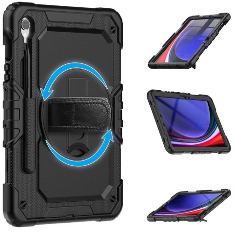 Etui Tech-Protect Solid360 na Samsung Galaxy Tab S9 FE 10.9" X510 / X516B - czarne Etui Tech-Protect Solid360 na Samsung Galaxy Tab S9 FE 10.9" X510 / X516B - czarne