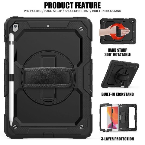 Etui Tech-Protect Solid360 na iPad 10.2" 7/8/9 2019-2021 - czarne Etui Tech-Protect Solid360 na iPad 10.2" 7/8/9 2019-2021 - czarne