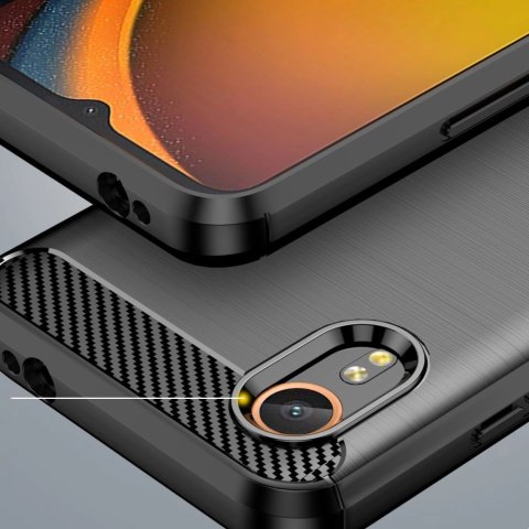 Etui Tech-Protect TPUCarbon na Samsung Galaxy XCover 7 - czarne Etui Tech-Protect TPUCarbon na Samsung Galaxy XCover 7 - czarne