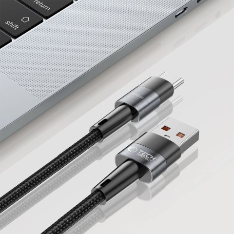 Kabel Tech-Protect UltraBoost USB-C / USB-C 66W 6A 2m - szary Kabel Tech-Protect UltraBoost USB-C / USB-C 66W 6A 2m - szary
