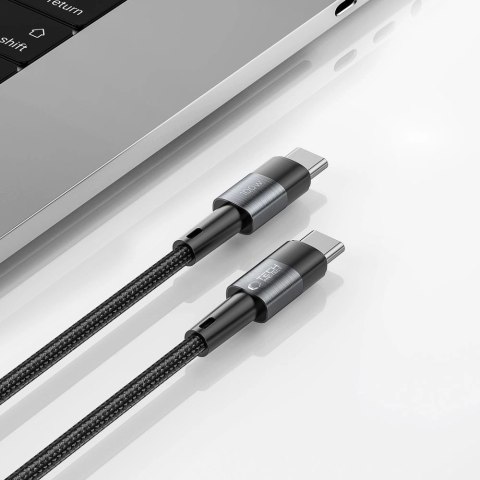 Kabel Tech-Protect UltraBoost USB-C / USB-C PD 100W 5A 3m - szary Kabel Tech-Protect UltraBoost USB-C / USB-C PD 100W 5A 3m - szary
