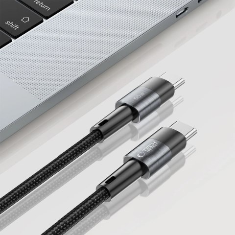 Kabel Tech-Protect UltraBoost USB-C / USB-C PD 60W 3A 0.25m - szary Kabel Tech-Protect UltraBoost USB-C / USB-C PD 60W 3A 0.25m - szary