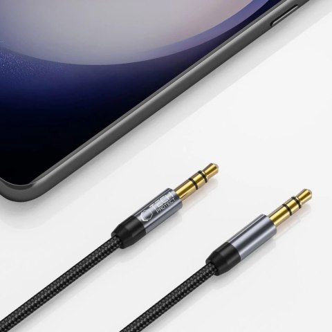 Kabel Tech-Protect UltraBoost mini jack 3.5mm / mini jack 3.5 mm 1.5m - czarny Kabel Tech-Protect UltraBoost mini jack 3.5mm / mini jack 3.5 mm 1.5m - czarny
