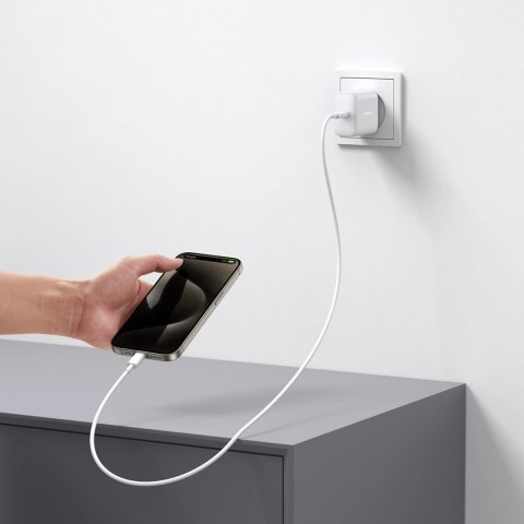 Ładowarka Joyroom JR-TCF24 sieciowa USB-C PD 30W QC SFC - biała Ładowarka Joyroom JR-TCF24 sieciowa USB-C PD 30W QC SFC - biała