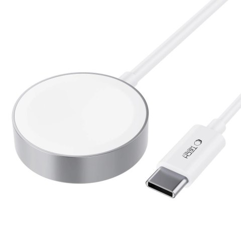 Ładowarka Tech-Protect UltraBoost indukcyjna magnetyczna ze złączem USB-C do Apple Watch 1.2m - biała Ładowarka Tech-Protect UltraBoost indukcyjna magnetyczna ze złączem USB-C do Apple Watch 1.2m - biała