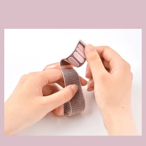 Pasek Tech-Protect Nylon dla dzieci na Apple AirTag - limonkowy