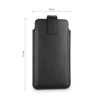 Pokrowiec Tech-Protect SM65 uniwersalny na smartfon 6-6.9" - czarny