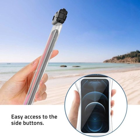 Pokrowiec wodoodporny Tech-Protect UWC7 uniwersalny na smartfony do 6.9" - czarny Pokrowiec wodoodporny Tech-Protect UWC7 uniwersalny na smartfony do 6.9" - czarny