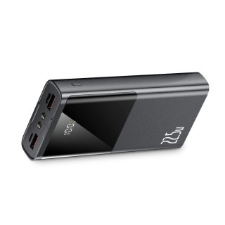 Powerbank Tech-Protect PB13 20000mAh 22.5W 2x USB-A / USB-C / Lightning z kablem USB-C / USB-A - szary