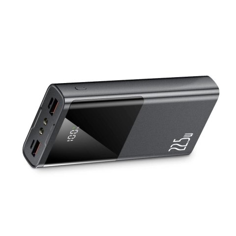 Powerbank Tech-Protect PB13 20000mAh 22.5W 2x USB-A / USB-C / Lightning z kablem USB-C / USB-A - szary Powerbank Tech-Protect PB13 20000mAh 22.5W 2x USB-A / USB-C / Lightning z kablem USB-C / USB-A - szary