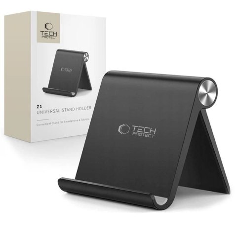 Stojak Tech-Protect Z1 uniwersalny na smartfon / tablet - czarny
