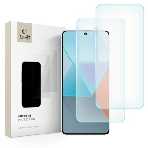 Szkło hartowane Tech-Protect Supreme na Xiaomi Redmi Note 13 / 13 Pro / 4G / 5G