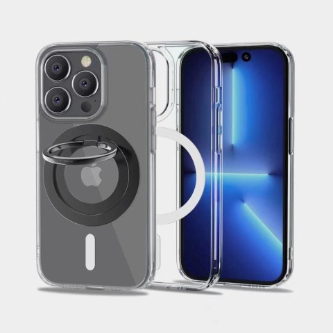 Uchwyt / ring Tech-Protect MMR100 magnetyczny z MagSafe na telefon - szary