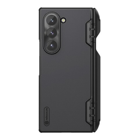 Etui Nillkin Super Frosted Shield Fold na Samsung Galaxy Z Fold 6 5G z uchwytem na rysik - czarne Etui Nillkin Super Frosted Shield Fold na Samsung Galaxy Z Fold 6 5G z uchwytem na rysik - czarne