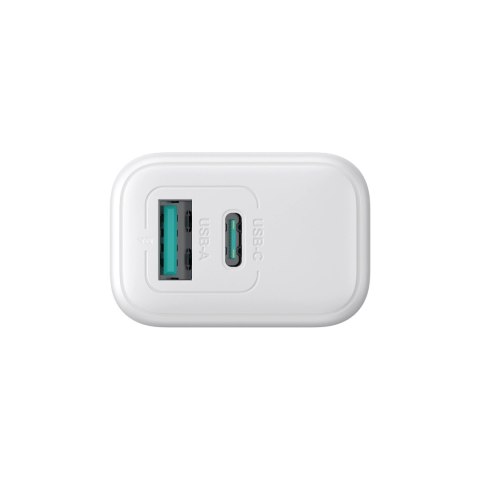 Ładowarka Joyroom JR-TCF21 sieciowa USB-C / USB-A 20W PD / QC 3.0 - biała Ładowarka Joyroom JR-TCF21 sieciowa USB-C / USB-A 20W PD / QC 3.0 - biała