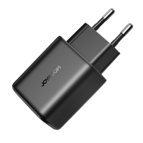 Ładowarka Joyroom JR-TCF23 sieciowa USB-C 25W SFC / PPS / PD - czarna Ładowarka Joyroom JR-TCF23 sieciowa USB-C 25W SFC / PPS / PD - czarna