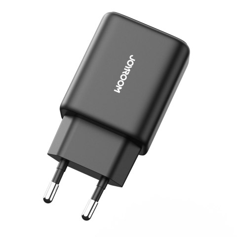 Ładowarka Joyroom JR-TCF23 sieciowa USB-C 25W SFC / PPS / PD - czarna Ładowarka Joyroom JR-TCF23 sieciowa USB-C 25W SFC / PPS / PD - czarna