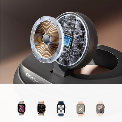 Ładowarka Joyroom JR-W12 indukcyjna składana do zegarków Apple Watch - czarna