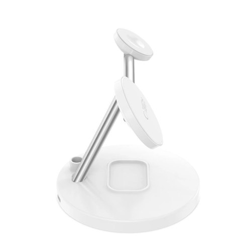Ładowarka Tech-Protect QI15W-A35 indukcyjna 3w1 z MagSafe na telefon / AirPods / Apple Watch - biała Ładowarka Tech-Protect QI15W-A35 indukcyjna 3w1 z MagSafe na telefon / AirPods / Apple Watch - biała