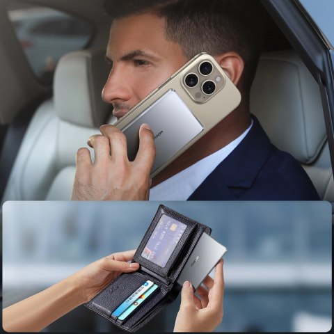 Powerbank Joyroom JR-PBM08 5000mAh 20W z ładowaniem indukcyjnym - szary Powerbank Joyroom JR-PBM08 5000mAh 20W z ładowaniem indukcyjnym - szary