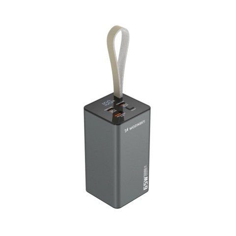 Powerbank Wozinsky K65+ 65W 30000mAh 2x USB-C, 1x USB-A 65W - szary Powerbank Wozinsky K65+ 65W 30000mAh 2x USB-C, 1x USB-A 65W - szary