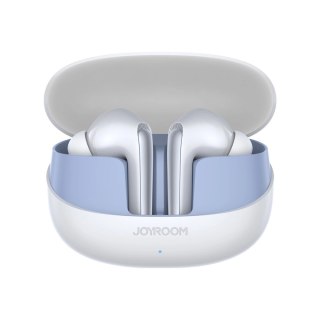 Słuchawki Joyroom Funpods JR-FN2 douszne TWS z Bluetooth 5.4, funkcją ANC i ochroną IP54 - białe