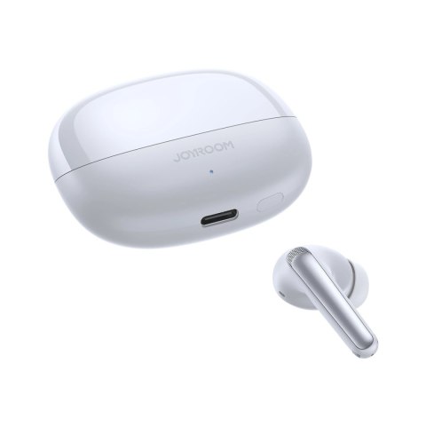 Słuchawki Joyroom Funpods JR-FN2 douszne TWS z Bluetooth 5.4, funkcją ANC i ochroną IP54 - białe