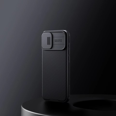 Etui Nillkin CamShield Pro Case na iPhone 16 z osłoną na aparat - czarne