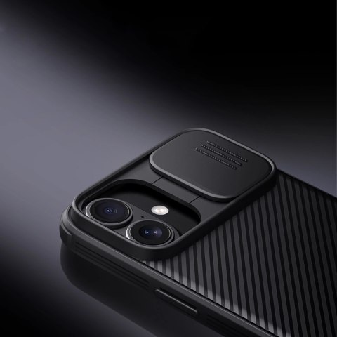 Etui Nillkin CamShield Pro Case na iPhone 16 z osłoną na aparat - czarne