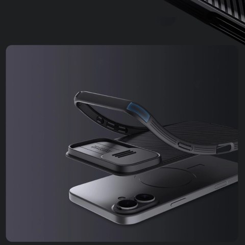 Etui Nillkin CamShield Pro Case na iPhone 16 z osłoną na aparat - czarne