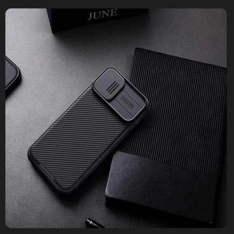 Etui Nillkin CamShield Pro Case na iPhone 16 z osłoną na aparat - czarne
