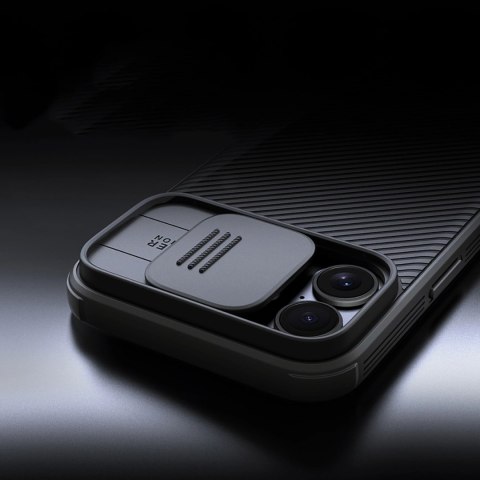 Etui Nillkin CamShield Pro Magnetic Case na iPhone 16 - czarne