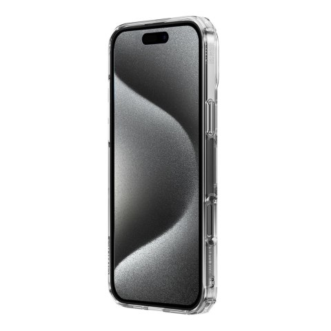 Etui Nillkin Nature Pro Case na iPhone 16 Pro Max - przezroczysto-białe