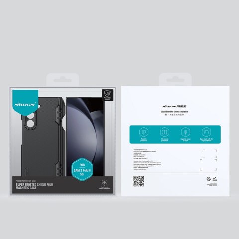 Etui Nillkin Super Frosted Shield Fold Magnetic Case na Samsung Galaxy Z Fold 6 5G z uchwytem na rysik i modułem magnetycznym - 