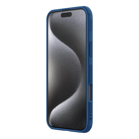 Etui Nillkin Super Frosted Shield Pro Magnetic Case na iPhone 16 Pro - niebieskie
