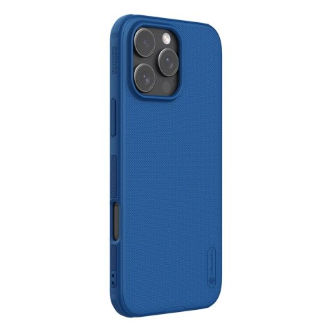 Etui Nillkin Super Frosted Shield Pro Magnetic Case na iPhone 16 Pro - niebieskie
