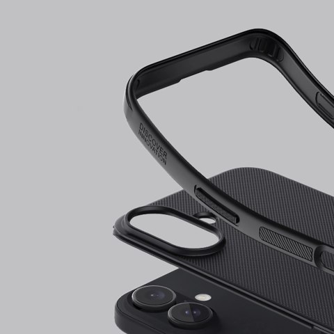 Etui Nillkin Super Frosted Shield Pro Magnetic Case na iPhone 16 - czarne
