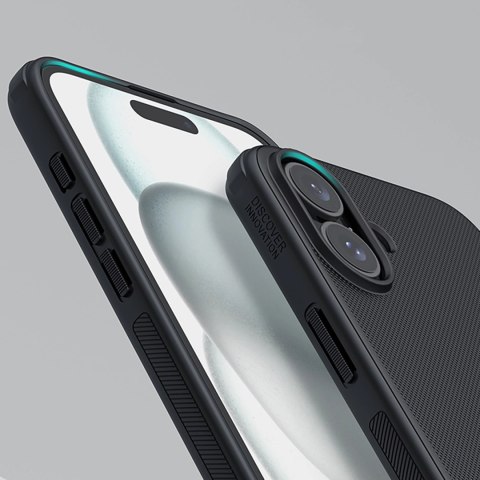 Etui Nillkin Super Frosted Shield Pro Magnetic Case na iPhone 16 - czarne