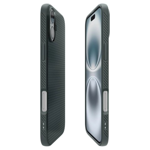 Etui Spigen Liquid Air na iPhone 16 - zielone