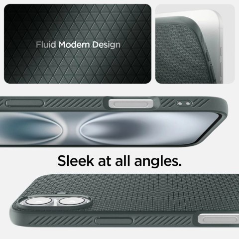 Etui Spigen Liquid Air na iPhone 16 - zielone