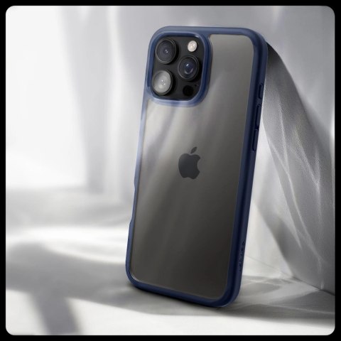Etui Spigen Ultra Hybrid na iPhone 16 Pro - niebieskie Etui Spigen Ultra Hybrid na iPhone 16 Pro - niebieskie