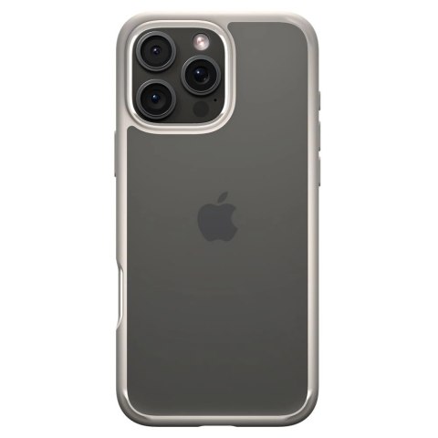 Etui Spigen Ultra Hybrid na iPhone 16 Pro - tytanowe Etui Spigen Ultra Hybrid na iPhone 16 Pro - tytanowe