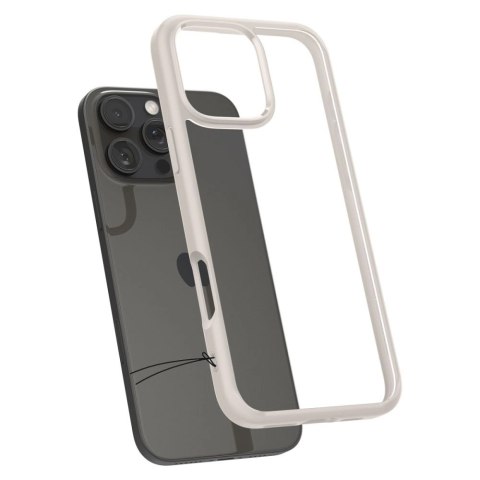Etui Spigen Ultra Hybrid na iPhone 16 Pro - tytanowe Etui Spigen Ultra Hybrid na iPhone 16 Pro - tytanowe