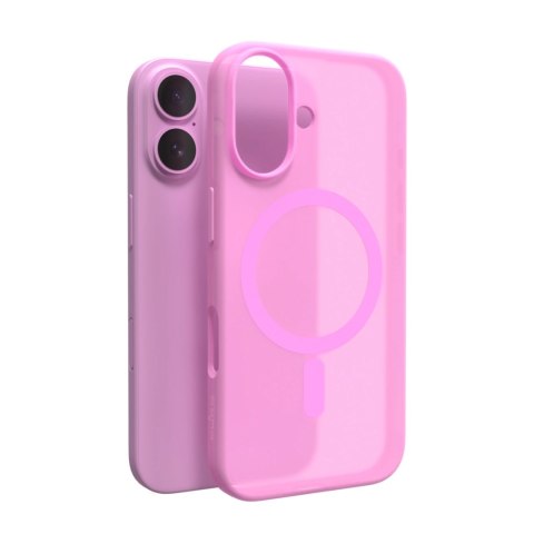 Etui silikonowe Puro Daylight MagSafe do iPhone 16 - różowe Etui silikonowe Puro Daylight MagSafe do iPhone 16 - różowe