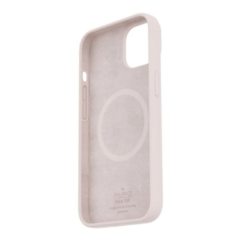 Etui silikonowe Puro Icon Mag MagSafe do iPhone 14 Pro - różowe Etui silikonowe Puro Icon Mag MagSafe do iPhone 14 Pro - różowe