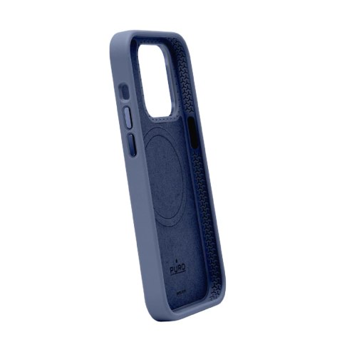 Etui silikonowe Puro Icon Mag Pro MagSafe do iPhone 15 Pro - ciemnoniebieskie Etui silikonowe Puro Icon Mag Pro MagSafe do iPhone 15 Pro - ciemnoniebieskie