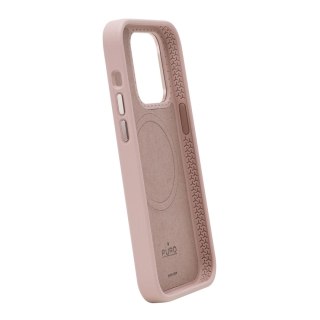 Etui silikonowe Puro Icon Mag Pro MagSafe do iPhone 15 - różowe