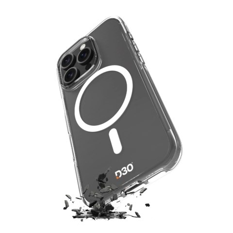 Etui silikonowe Puro Impact Clear D3O MagSafe do iPhone 16 Plus - przezroczyste Etui silikonowe Puro Impact Clear D3O MagSafe do iPhone 16 Plus - przezroczyste